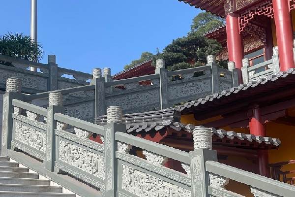 古建仿古石栏杆合作案例3